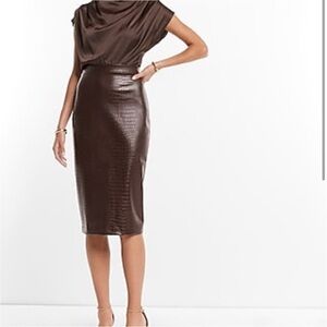 Express Mixed Media Dress